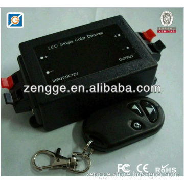 DC12V-24V led light brightness adjustable single color rf led dimmer switch